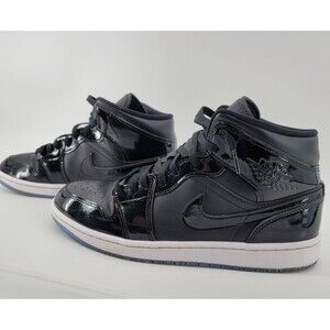 Jordan Air Jordan 1 Mid SE Space Jam Black/Dark Concord-White DV1308-004 Men's